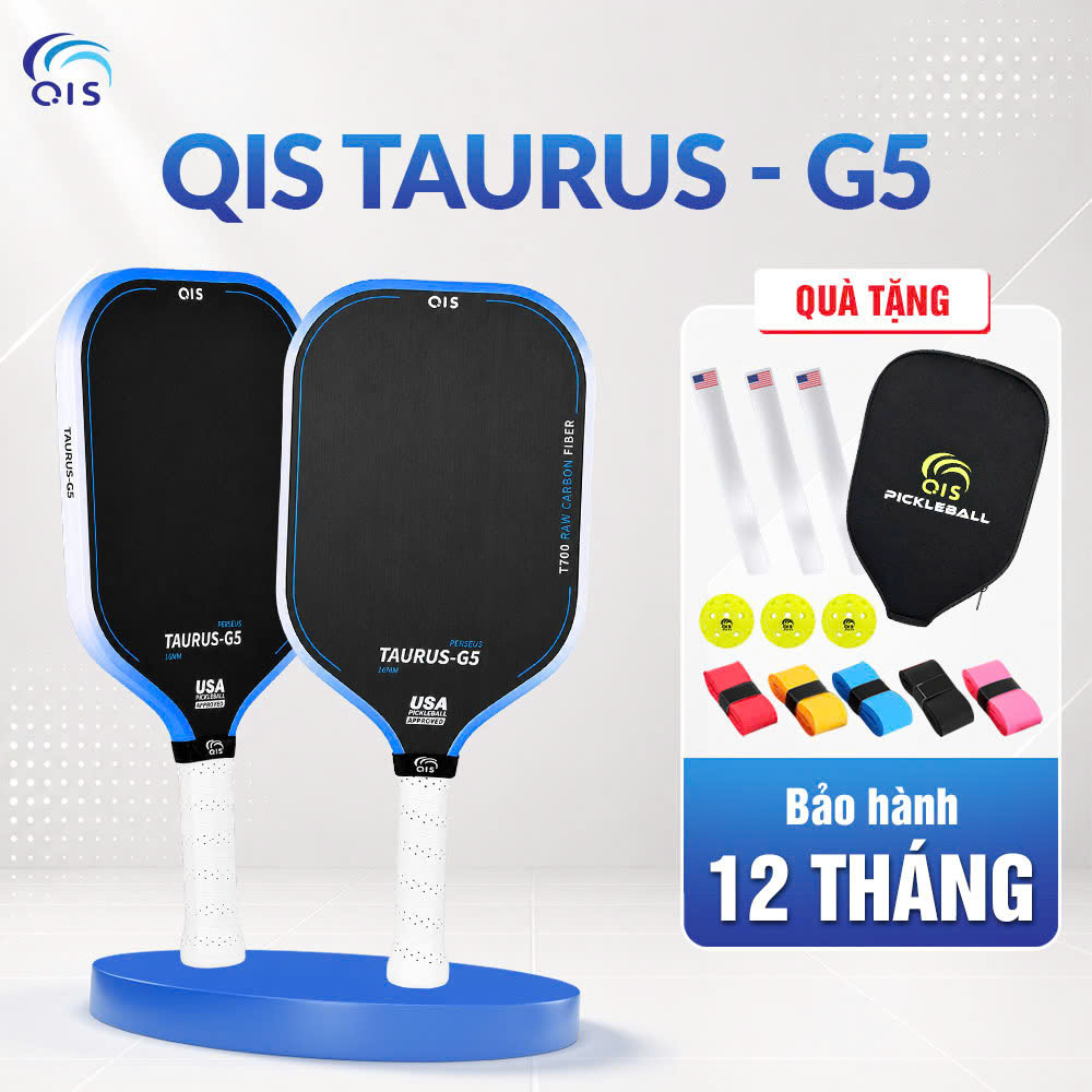 Vợt Pickleball QIS Taurus G5