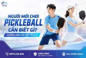 Người mới chơi Pickleball cần biết gì? Hướng dẫn chi tiết từ A-Z