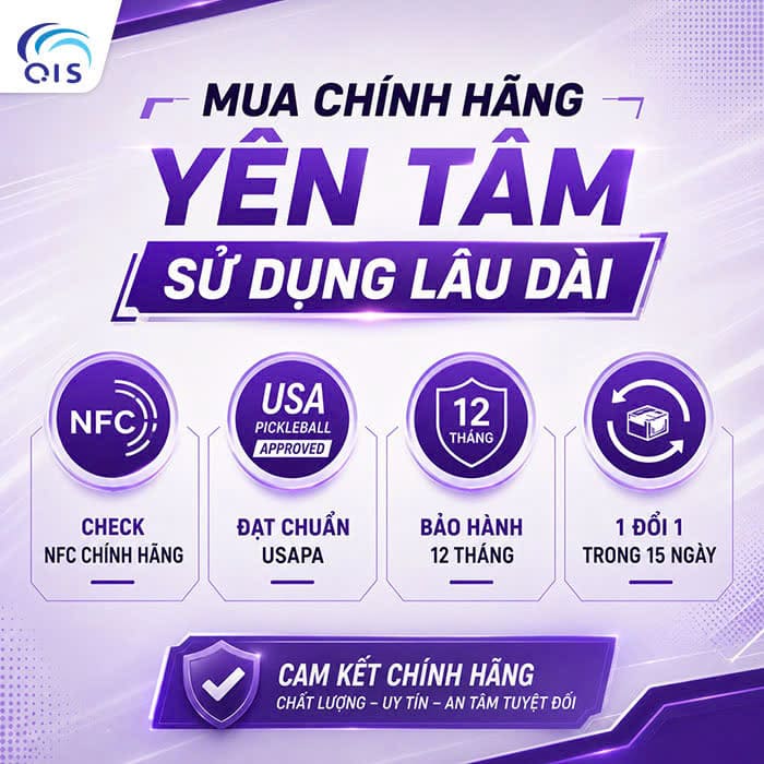 Chính sách bảo hành dành cho khách hàng của QIS PICKLEBALL Chính sách bảo hành dành cho khách hàng của QIS PICKLEBALL