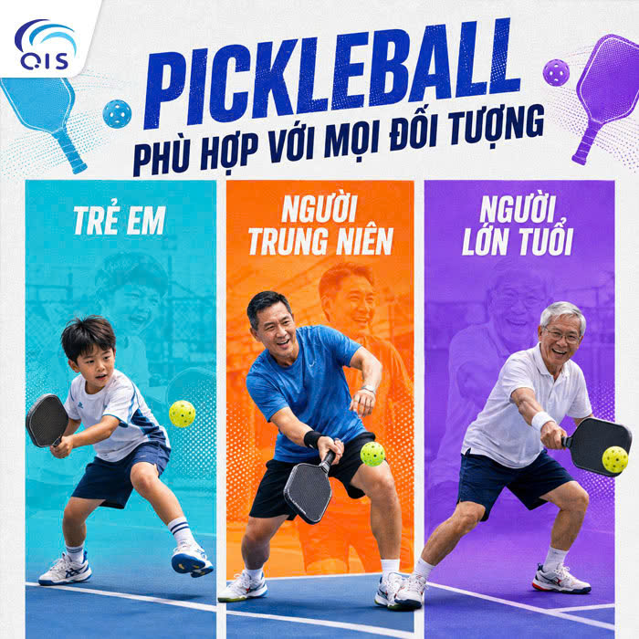 Môn thể thao dành cho mọi lứa tuổi vận động Môn thể thao dành cho mọi lứa tuổi vận động