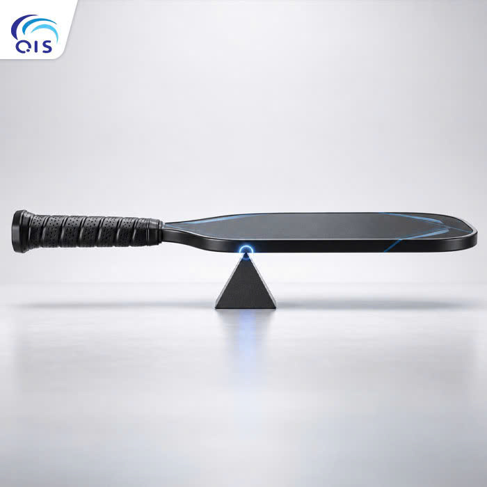 Balance Point là điểm mà tại đó trọng lượng của cây vợt được cân bằng khi vợt được đặt trên một điểm tựa Balance Point là điểm mà tại đó trọng lượng của cây vợt được cân bằng khi vợt được đặt trên một điểm tựa