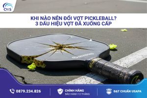 Khi nào nên đổi vợt Pickleball? 3 Dấu hiệu vợt đã xuống cấp