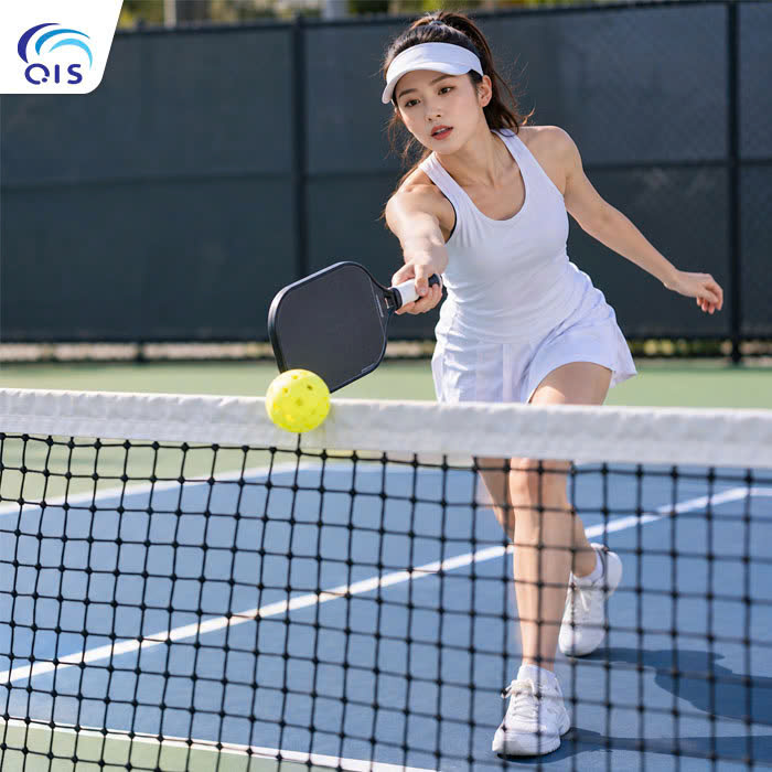 Mặt vợt Pickleball bị đóng khi tiếp xúc bóng Mặt vợt Pickleball bị đóng khi tiếp xúc bóng