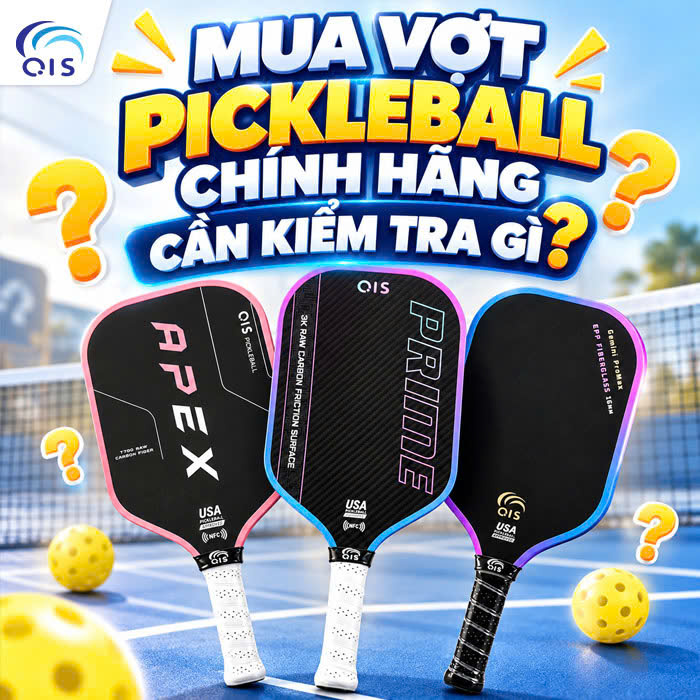 Tiêu chí chọn vợt Pickleball chất lượng Tiêu chí chọn vợt Pickleball chất lượng