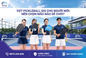 Vợt Pickleball QIS cho người mới: Nên chọn mẫu nào dễ chơi?